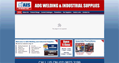 Desktop Screenshot of adgweldingsupplies.com.au